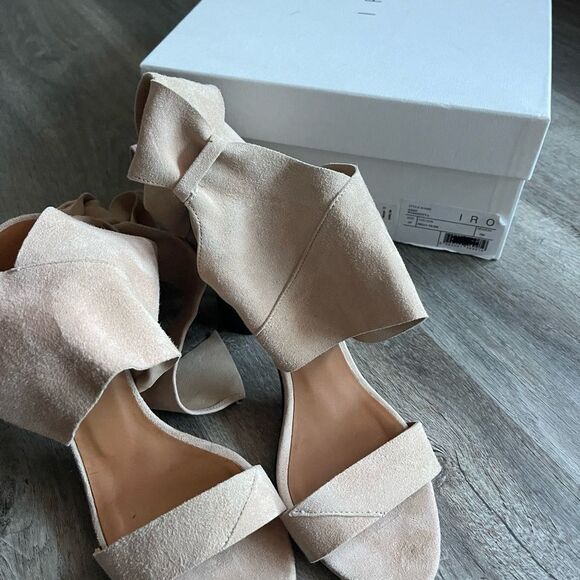 IRO size 37 nude sandal - Picture 2 of 3